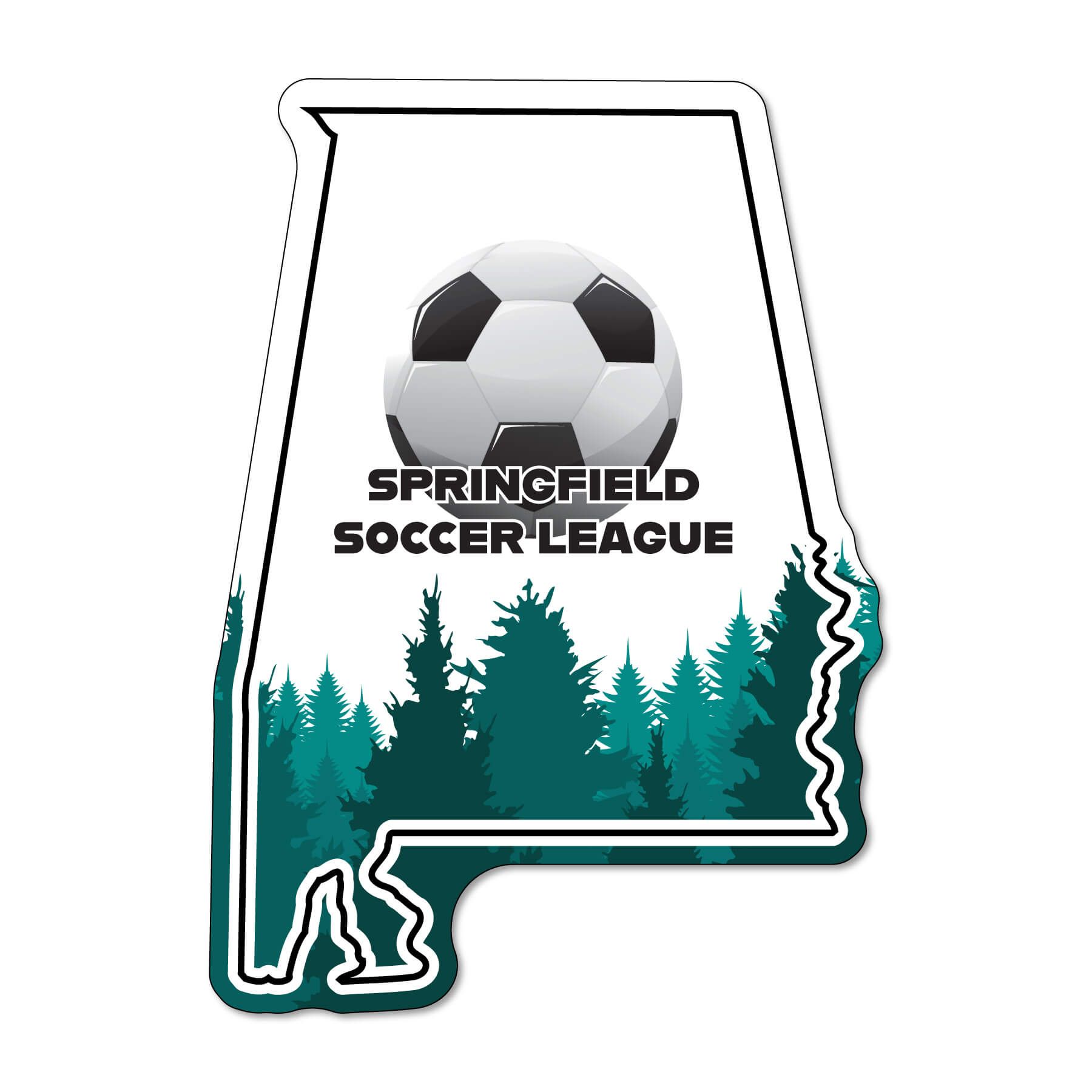 Forest Stock Graphic Imprinted